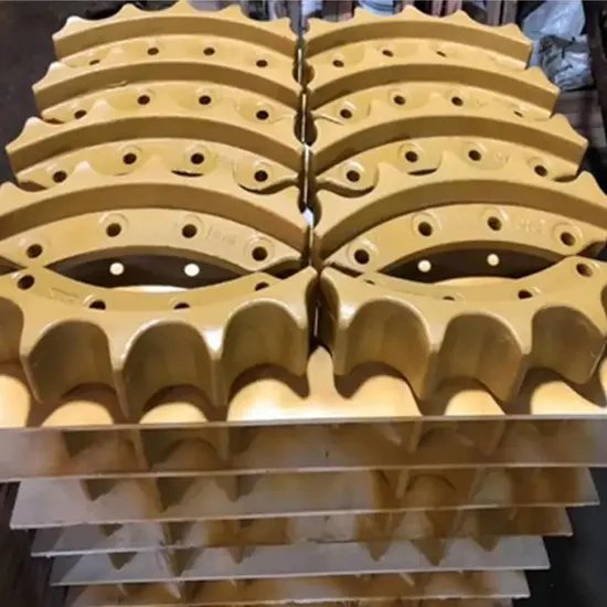 Запчасти для бульдозеров Сегмент звездочки Д6х Сегмент Д6р для компонентов ходовой части экскаватора